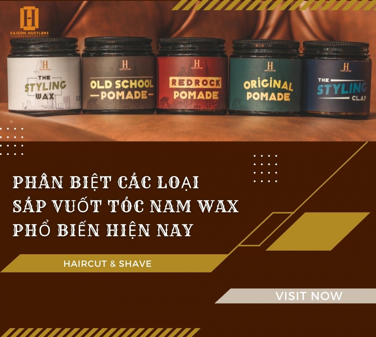 POMADEVN  Nhà cung cấp Pomade vuốt tóc chính hãng 1 Việt Nam