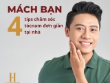 Mách bạn 4 tips chăm sóc tóc nam đơn giản tại nhà