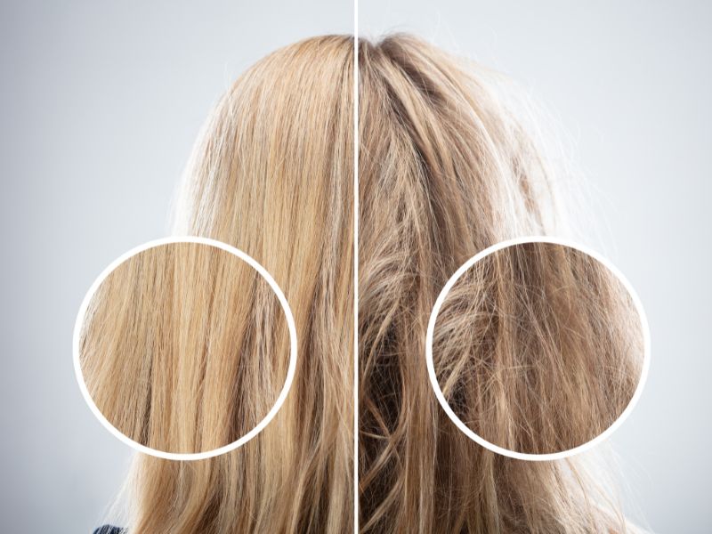 Sử dụng dầu gội có sulfate trong thời gian dài dễ gây hư tổn tóc