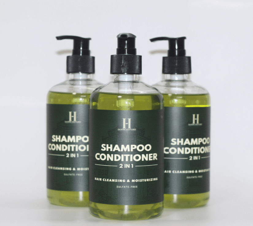 Dầu gội xả nam Shampoo Conditioner 2 In 1 (500ml),không sulfate